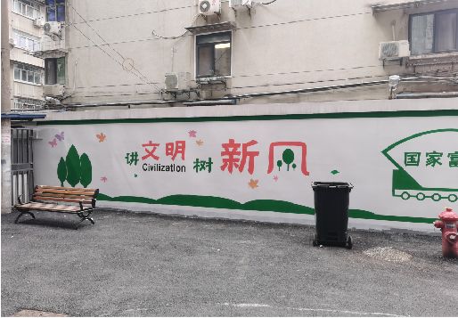 剑阁社区墙绘